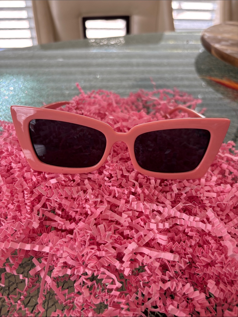 Pink Cat Eye Sunglasses NWT